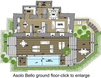 Asolo Bello ground floor-click to enlarge